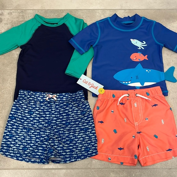 Carter's Other - Toddler Boy Swim Bundle